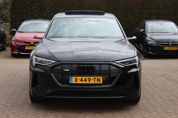 Audi e-tron Sportback 55 quattro edition 95 kWh / SoH 94,8% / Full option! / Panoramadak / Camera / Head-up / RS Seats / 21'' / Luchtvering / Matrix LED / B&O / ACC / Stoelverwarming