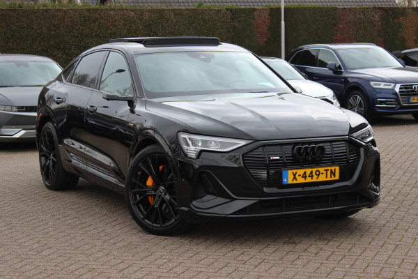 Audi e-tron Sportback 55 quattro edition 95 kWh / SoH 94,8% / Full option! / Panoramadak / Camera / Head-up / RS Seats / 21'' / Luchtvering / Matrix LED / B&O / ACC / Stoelverwarming