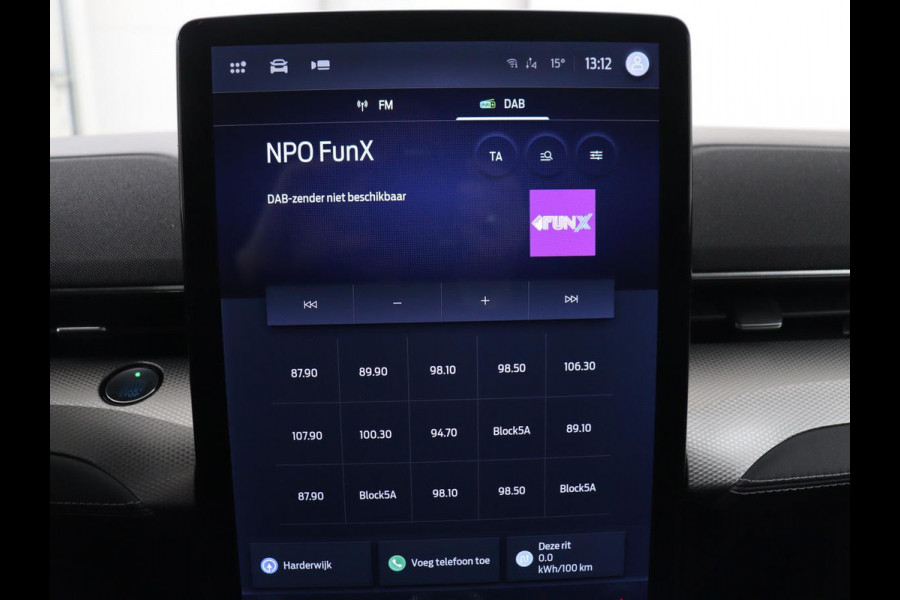 Ford Mustang Mach-E RWD 75 kWh | SOH 94% | Leder | Stoelverwarming | Adaptive cruise | Camera | Carplay | Navigatie | Stuurverwarming | Keyless | Full LED | Dodehoek detectie