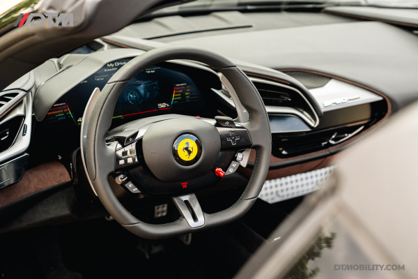 Ferrari SF90 Spider 4.0 V8 | Blu Pozzi | Daytona Seats Cioccolato |