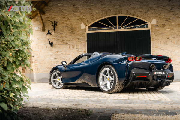 Ferrari SF90 Spider 4.0 V8 | Blu Pozzi | Daytona Seats Cioccolato |