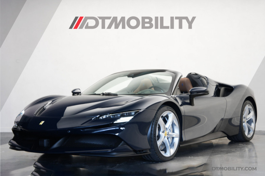 Ferrari SF90 Spider 4.0 V8 | Blu Pozzi | Daytona Seats Cioccolato |