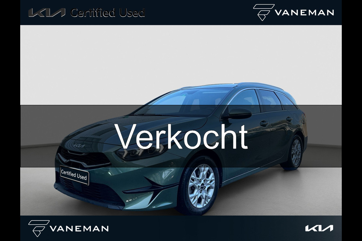 Kia Ceed Sportswagon 1.0 T-GDi DynamicPlusLine Camera | Navi | H-Leder | Stuur-/Stoelverwarming | Clima | Key-Less | Apple CarPlay/Android Auto | PDC | Cruise | LED |