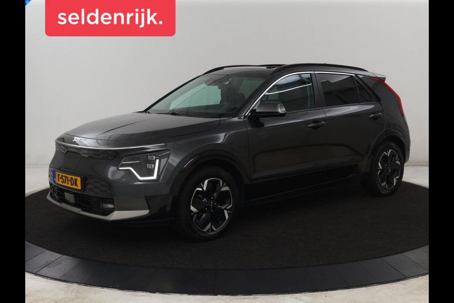 Kia Niro EV DynamicPlusLine 64.8 kWh | SOH 100% | Schuifdak | Leder | Stoelverwarming | Adaptive cruise | Camera | Carplay | Dodehoek detectie | Naviagtie | Harman/Kardon