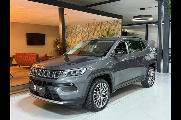 Jeep Compass 4xe 190 Plug-in Hybrid Electric Limited Garantie Carplay 360 Camera Blindspot ACC Navi Clima Led Dab PDC Rijklaar