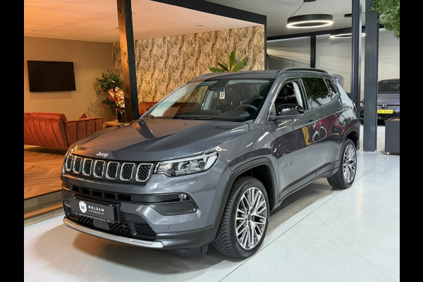 Jeep Compass 4xe 190 Plug-in Hybrid Electric Limited Garantie Carplay 360 Camera Blindspot ACC Navi Clima Led Dab PDC Rijklaar