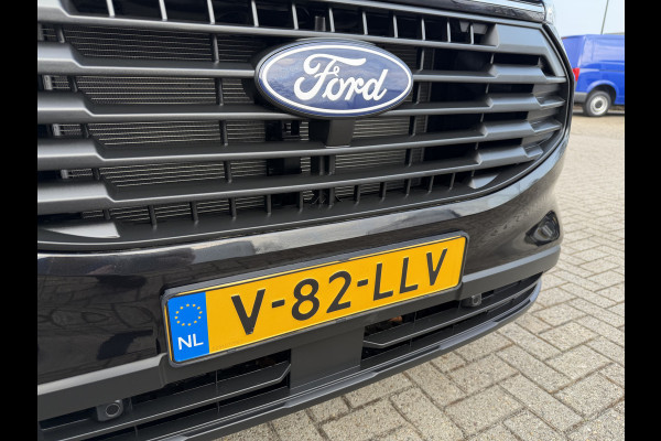 Ford Transit Custom 320 2.0 TDCI L2H1 Trend originele DC 5 persoons / vaste prijs rijklaar € 40.950 ex btw / NIEUW bpm vrij / euro 6 / dubbele schuifdeur / zwart metallic / lichtmetalen velgen !