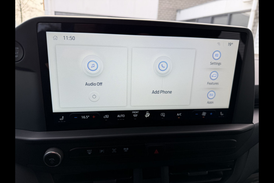 Ford Transit Custom 320 2.0 TDCI L2H1 Trend originele DC 5 persoons / vaste prijs rijklaar € 40.950 ex btw / NIEUW bpm vrij / euro 6 / dubbele schuifdeur / zwart metallic / lichtmetalen velgen !