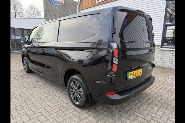 Ford Transit Custom 320 2.0 TDCI L2H1 Trend originele DC 5 persoons / vaste prijs rijklaar € 40.950 ex btw / NIEUW bpm vrij / euro 6 / dubbele schuifdeur / zwart metallic / lichtmetalen velgen !