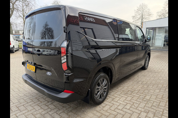 Ford Transit Custom 320 2.0 TDCI L2H1 Trend originele DC 5 persoons / vaste prijs rijklaar € 40.950 ex btw / NIEUW bpm vrij / euro 6 / dubbele schuifdeur / zwart metallic / lichtmetalen velgen !