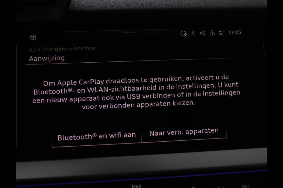 Audi A3 30 TFSI Business edition | Sportstoelen | Trekhaak | Carplay | 17'' | Navigatie | Virtual Cockpit | Full LED | Climate control | Parkeerhulp | Bluetooth | Cruise control