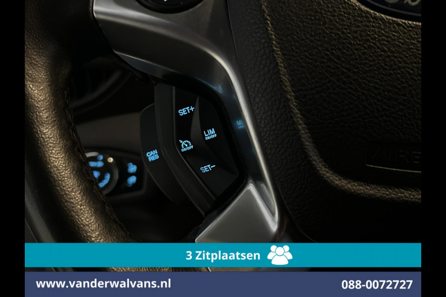 Ford Transit Connect 1.5 TDCI 101pk L2H1 Inrichting Euro6 Airco | 3-Zits | Imperiaal | Trekhaak Cruisecontrol, Verwarmde voorruit, Bijrijdersbank