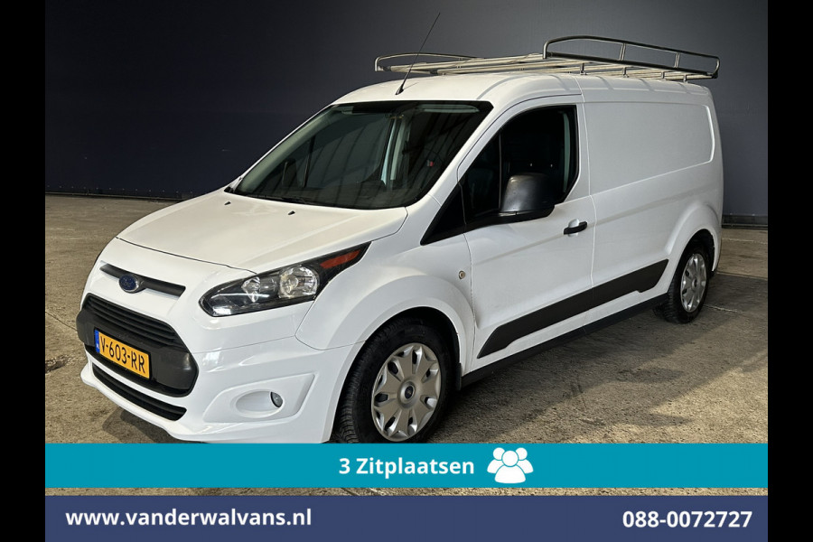 Ford Transit Connect 1.5 TDCI 101pk L2H1 Inrichting Euro6 Airco | 3-Zits | Imperiaal | Trekhaak Cruisecontrol, Verwarmde voorruit, Bijrijdersbank