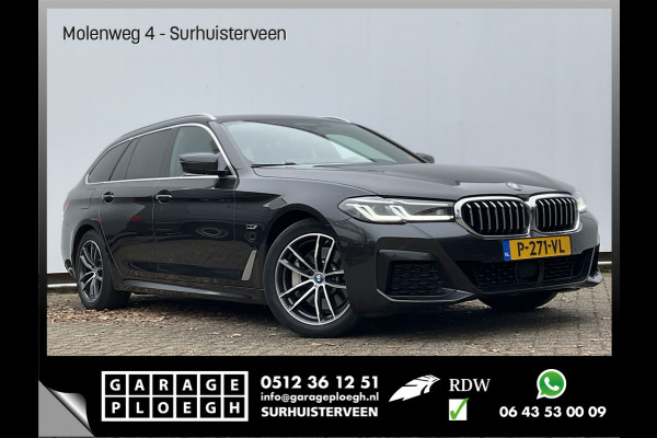 BMW 5 Serie Touring 530e M-Sport Leer Memory Laser Adapt.Cr Sfeer PHEV Business Edition Plus Plug-in