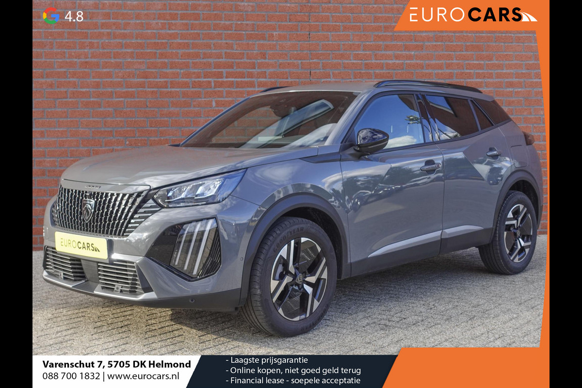 Peugeot 2008 1.2 PureTech 130pk Automaat Allure | DEMO ! | Navigatie | Apple Carplay/Android Auto | 360 camera | Parkeersensoren | Blind Spot Assist | Adaptive Cruise Control | Stoelverwarming | Getinte ramen | Climate Control