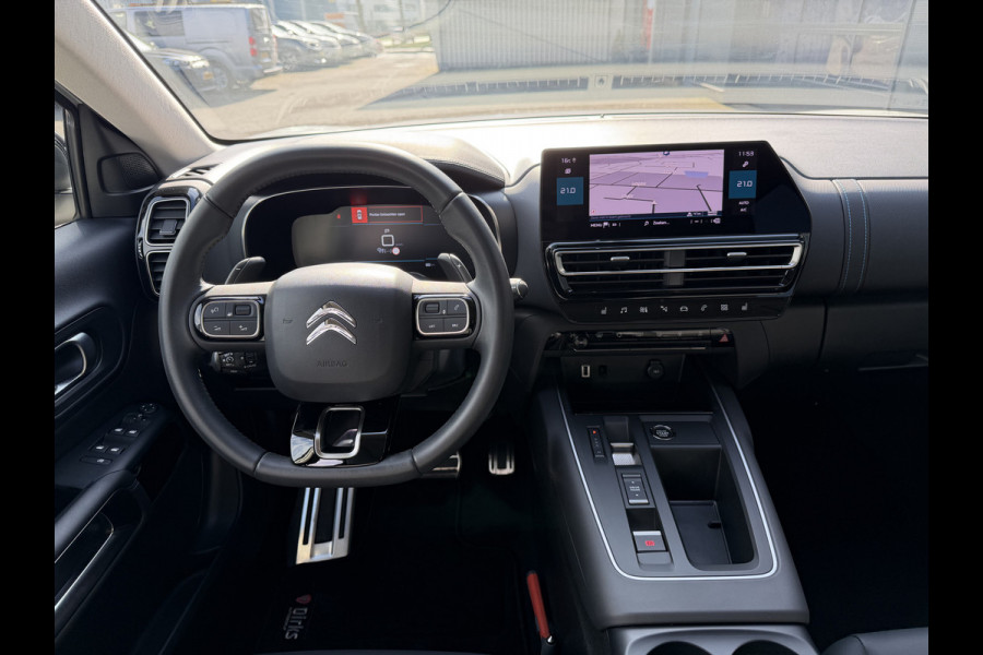 Citroën C5 Aircross 130pk Shine (Leder - Elektrische Klep - Adaptieve Cruise Controle - 360gr Camera - 19"- LED - Stoelverwarming - Keyless Entry)