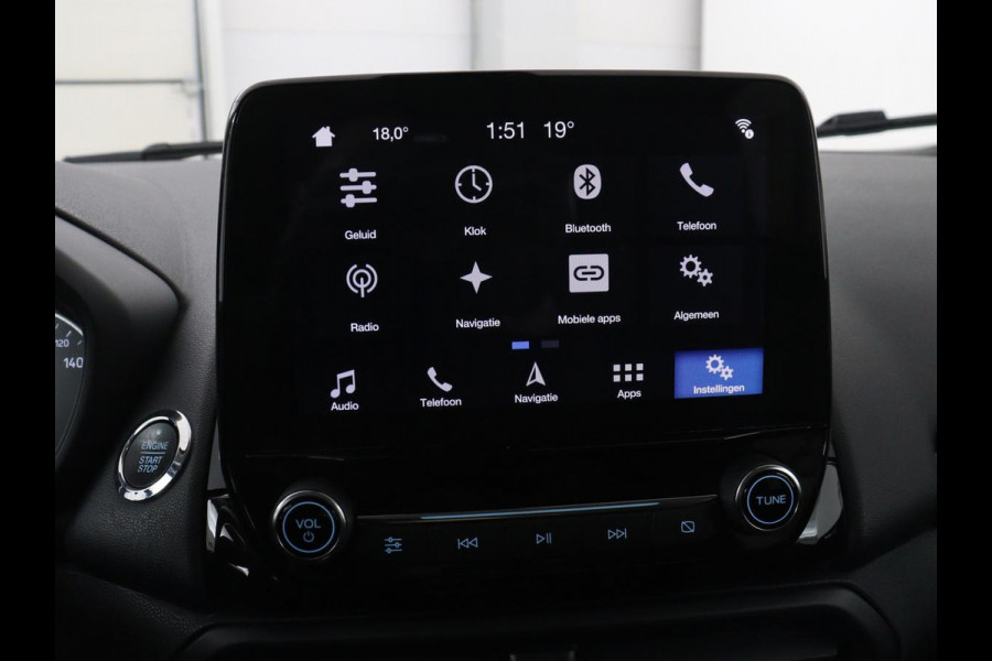 Ford EcoSport 1.0 EcoBoost ST-Line | Stoel & stuurverwarming | Camera | Leder/Alcantara | Navigatie | Dodehoek detectie | Keyless | Climate control | Parkeerhulp | Cruise control | Bluetooth