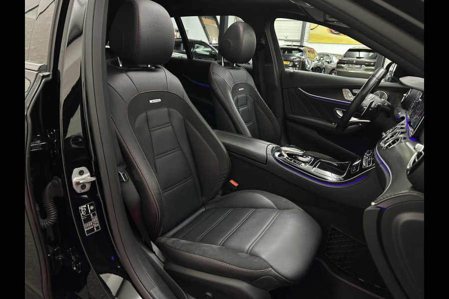 Mercedes-Benz E-Klasse Estate 53 AMG 4MATIC | Luchtvering | Carbon | 360 View | Burmester | Panorama | Distronic+ | Memory | Multibeam-LED | Bovag Garantie | Widescreen | Leder | Trekhaak | Sfeerverlichting | Night-Pakket | 20'' | Carplay | Stoelverwarming |