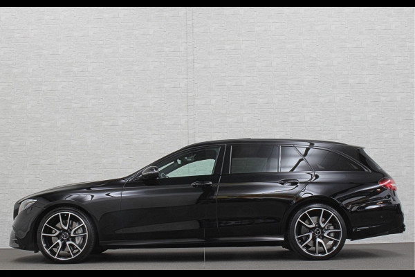 Mercedes-Benz E-Klasse Estate 53 AMG 4MATIC | Luchtvering | Carbon | 360 View | Burmester | Panorama | Distronic+ | Memory | Multibeam-LED | Luchtvering | Leder | Widescreen | Trekhaak | Sfeerverlichting | Night-Pakket | 20'' | Carplay | Stoelverwarming |