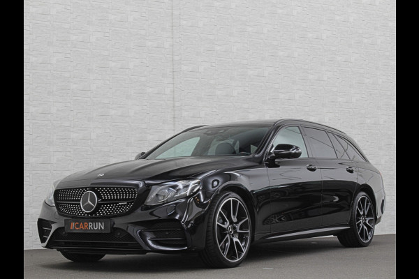 Mercedes-Benz E-Klasse Estate 53 AMG 4MATIC | Luchtvering | Carbon | 360 View | Burmester | Panorama | Distronic+ | Memory | Multibeam-LED | Luchtvering | Leder | Widescreen | Trekhaak | Sfeerverlichting | Night-Pakket | 20'' | Carplay | Stoelverwarming |