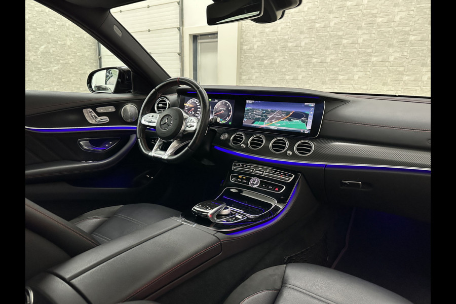 Mercedes-Benz E-Klasse Estate 53 AMG 4MATIC | Luchtvering | Carbon | 360 View | Burmester | Panorama | Distronic+ | Memory | Multibeam-LED | Luchtvering | Leder | Widescreen | Trekhaak | Sfeerverlichting | Night-Pakket | 20'' | Carplay | Stoelverwarming |