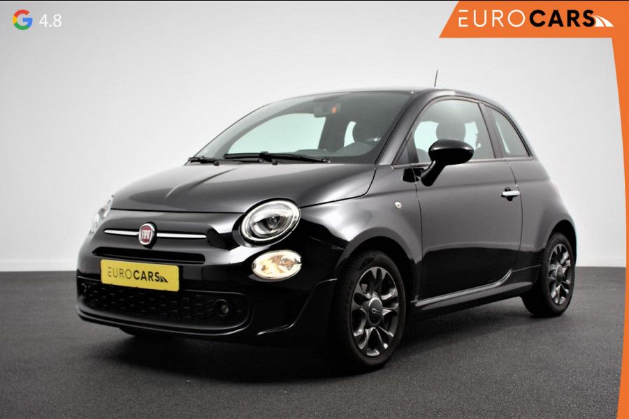 Fiat 500 1.0 Hybrid Sport Connect Navigatie Apple Carplay/Android Auto Half Lederen Bekleding Airco Dab Led Cruise Control Lichtmetalen Velgen
