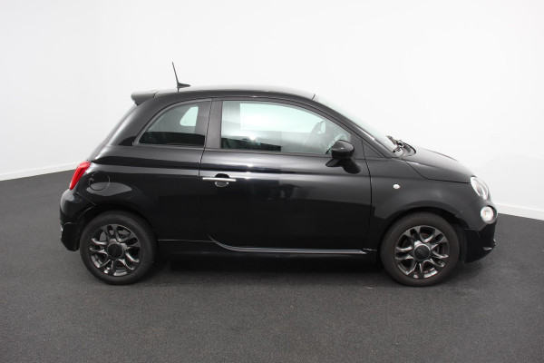 Fiat 500 1.0 Hybrid Sport Connect Navigatie Apple Carplay/Android Auto Half Lederen Bekleding Airco Dab Led Cruise Control Lichtmetalen Velgen