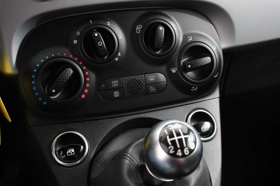 Fiat 500 1.0 Hybrid Sport Connect Navigatie Apple Carplay/Android Auto Half Lederen Bekleding Airco Dab Led Cruise Control Lichtmetalen Velgen