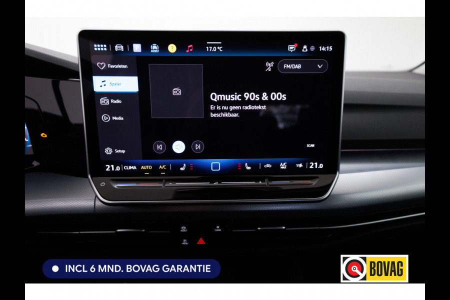 Volkswagen Golf 1.5 eTSI GOAL edition All-season | Navigatie | PDC V+A | Stoel- stuurverwarming Privacy glas, Travel Assist, Adaptive cruise, App-connect