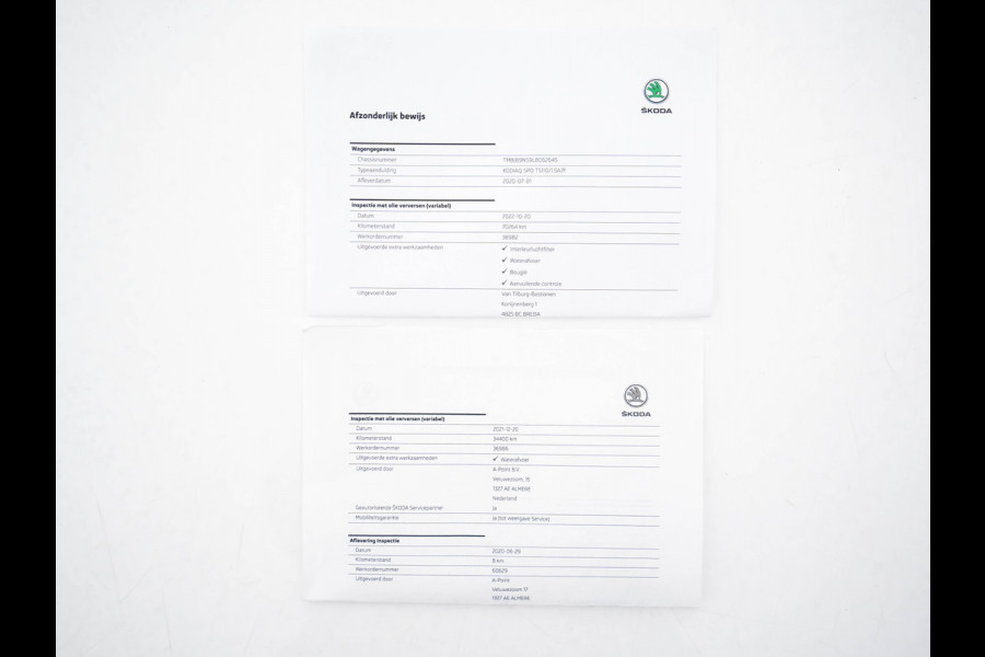 Škoda Kodiaq 1.5 TSI Sportline Business (INCL-BTW) Aut. *PANO | LEATHER-MICROFIBRE | FULL-LED | MEMORY-PACK | DIGI-COCKPIT | NAVI-FULLMAP | CAMERA | DAB+ | AMBIENT-LIGHT | KEYLESS | DAB+ | CARPLAY | PRIVACY-GLASS | 20"ALU*