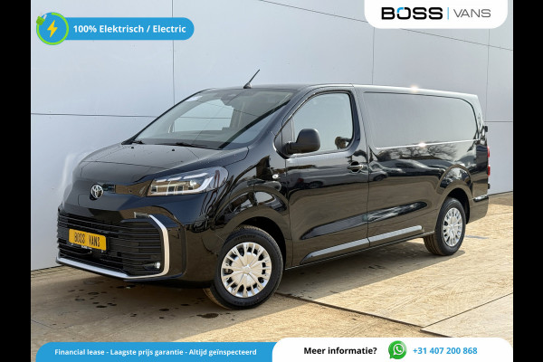 Toyota Proace Dynamic Long Worker 75kWh NIEUW! L3 348km WLTP 100kW Snelladen LED Climate Control Adaptieve Cruise Stoel/ Stuur verwarming Carplay Camera