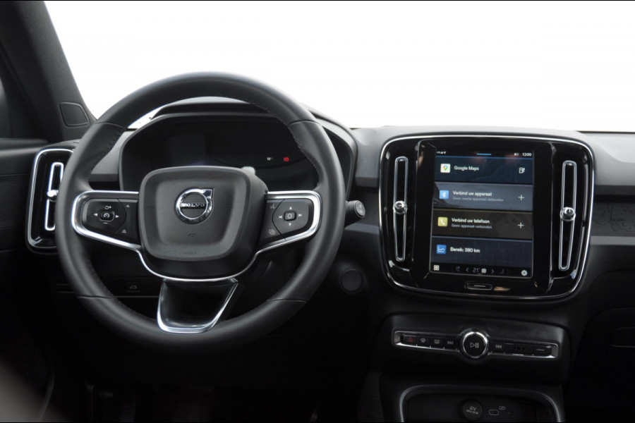 Volvo XC40 231PK Automaat Recharge Single motor Core / Leder interieur / Parkeersensoren met camera / Stoel - en stuurwielverwarming / Apple carplay / Bluetooth / Google infotainment / All seasonbanden