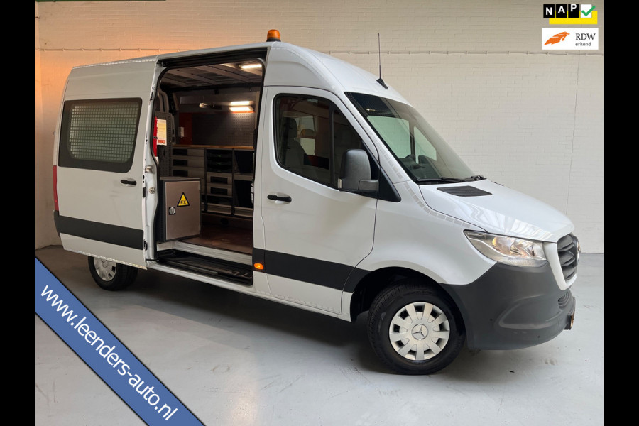 Mercedes-Benz Sprinter Automaat Servicewagen 314 2.2 CDI 140PK L2H2 euro6 BOTT, Victron V230, Standkachel Trekhaak RIJKLAARPRIJS