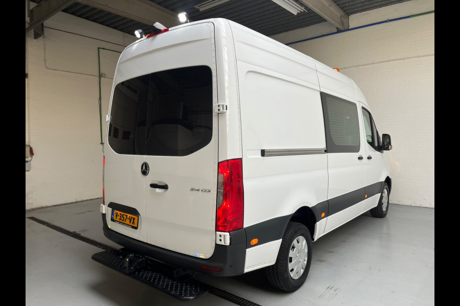Mercedes-Benz Sprinter Automaat Servicewagen 314 2.2 CDI 140PK L2H2 euro6 BOTT, Victron V230, Standkachel Trekhaak RIJKLAARPRIJS