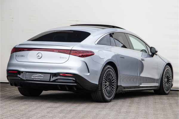 Mercedes-Benz EQS 580 4MATIC AMG Premium Plus, Massage, Hyperscreen, Achterasbesturing, 524 pk