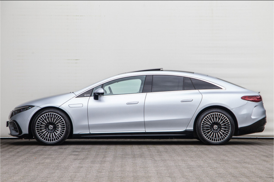 Mercedes-Benz EQS 580 4MATIC AMG Premium Plus, Massage, Hyperscreen, Achterasbesturing, 524 pk