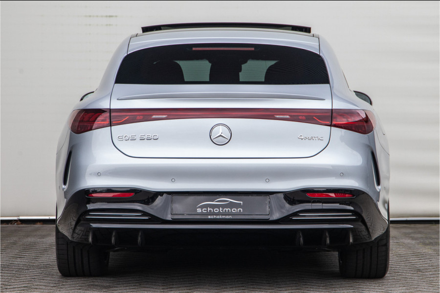 Mercedes-Benz EQS 580 4MATIC AMG Premium Plus, Massage, Hyperscreen, Achterasbesturing, 524 pk