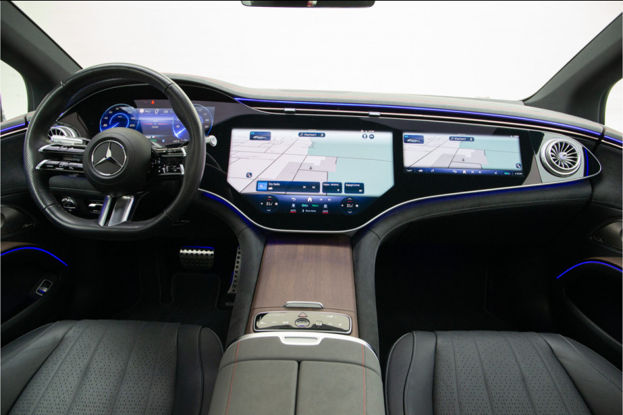 Mercedes-Benz EQS 580 4MATIC AMG Premium Plus, Massage, Hyperscreen, Achterasbesturing, 524 pk