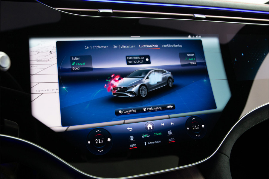 Mercedes-Benz EQS 580 4MATIC AMG Premium Plus, Massage, Hyperscreen, Achterasbesturing, 524 pk