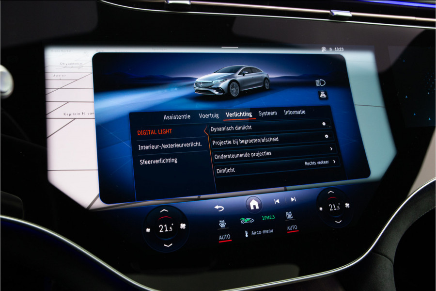 Mercedes-Benz EQS 580 4MATIC AMG Premium Plus, Massage, Hyperscreen, Achterasbesturing, 524 pk