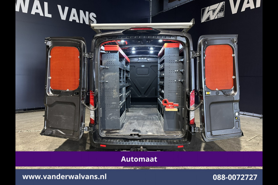 Ford Transit 2.0 TDCI 170pk Automaat L2H2 inrichting Euro6 Airco | Navigatie | Camera | Trekhaak | Imperiaal | Apple Carplay Cruisecontrol, Android Auto, Verwarmde voorruit, Trap, Parkeersensoren, Bijrijdersbank