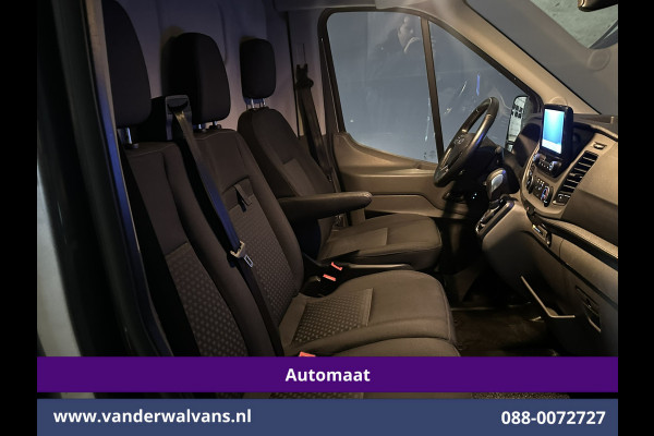 Ford Transit 2.0 TDCI 170pk Automaat L2H2 inrichting Euro6 Airco | Navigatie | Camera | Trekhaak | Imperiaal | Apple Carplay Cruisecontrol, Android Auto, Verwarmde voorruit, Trap, Parkeersensoren, Bijrijdersbank