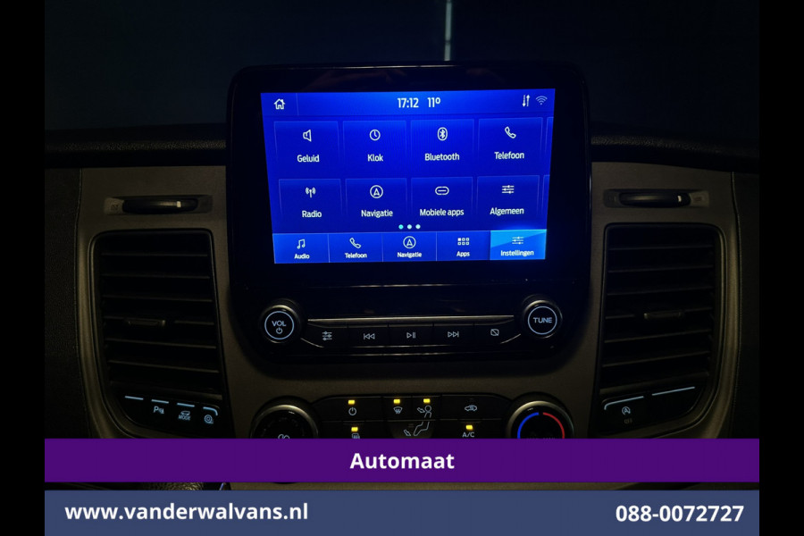 Ford Transit 2.0 TDCI 170pk Automaat L2H2 inrichting Euro6 Airco | Navigatie | Camera | Trekhaak | Imperiaal | Apple Carplay Cruisecontrol, Android Auto, Verwarmde voorruit, Trap, Parkeersensoren, Bijrijdersbank