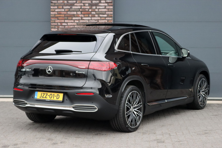 Mercedes-Benz EQE SUV 350 4MATIC AMG Line 91 kWh | Distronic+ | Panoramadak | Memory | Burmester | Digital Light | Surround Camera | 22kW | Warmtepomp | Keyless Go |