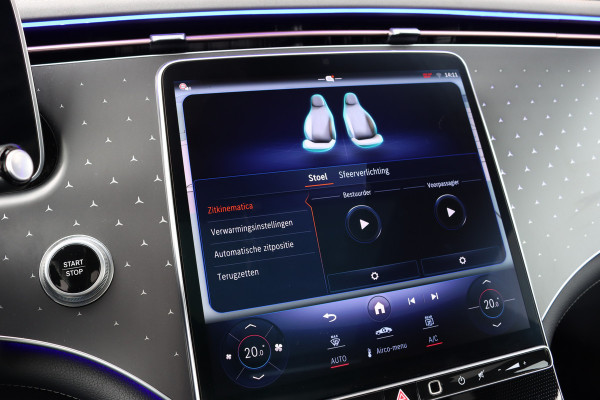 Mercedes-Benz EQE SUV 350 4MATIC AMG Line 91 kWh | Distronic+ | Panoramadak | Memory | Burmester | Digital Light | Surround Camera | 22kW | Warmtepomp | Keyless Go |
