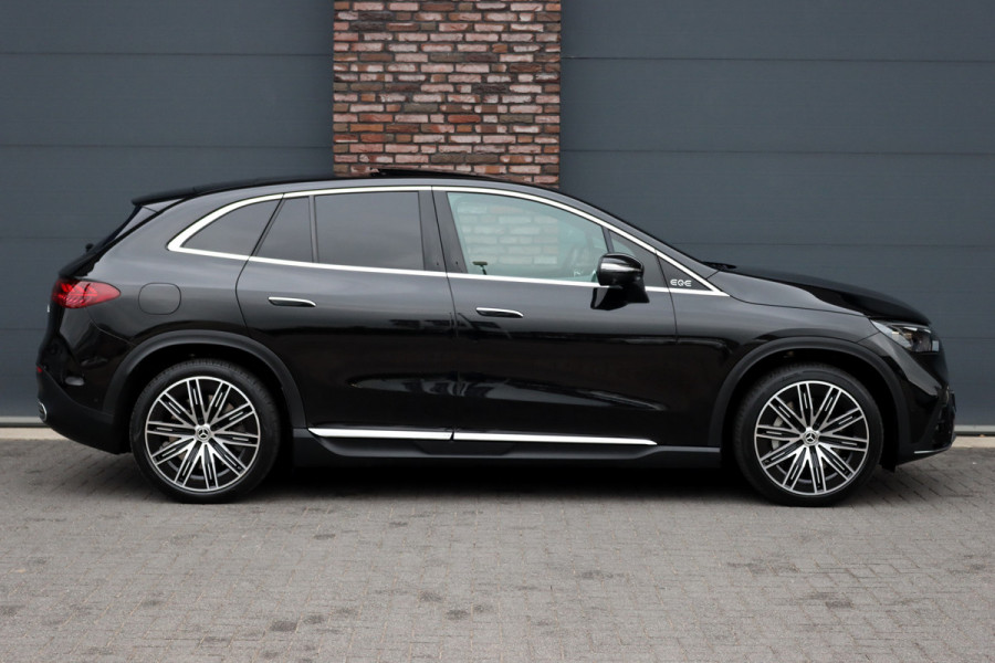 Mercedes-Benz EQE SUV 350 4MATIC AMG Line 91 kWh | Distronic+ | Panoramadak | Memory | Burmester | Digital Light | Surround Camera | 22kW | Warmtepomp | Keyless Go |