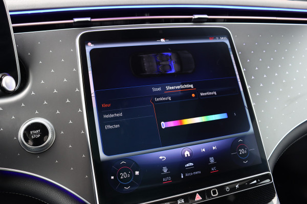 Mercedes-Benz EQE SUV 350 4MATIC AMG Line 91 kWh | Distronic+ | Panoramadak | Memory | Burmester | Digital Light | Surround Camera | 22kW | Warmtepomp | Keyless Go |