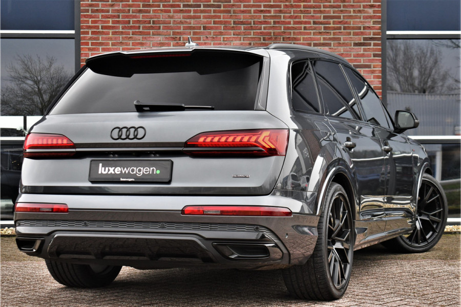 Audi Q7 50 TDI quattro S-Line 7pers Pano Trekh ACC HUD 22inch 4WS Standk