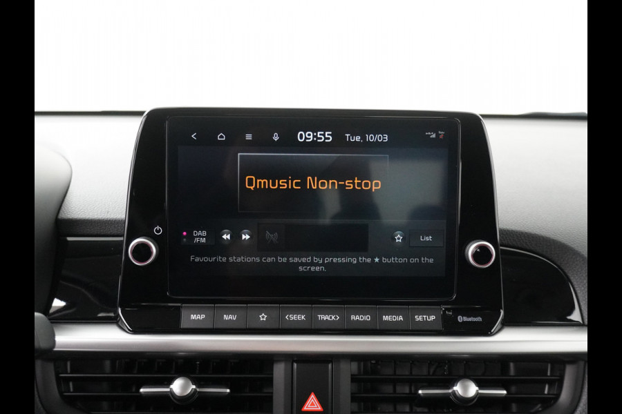 Kia Picanto 1.0 DPI DynamicLine - Airco - Navigatie - Cruise Control - Apple/Android Carplay - Fabrieksgarantie Tot 2032