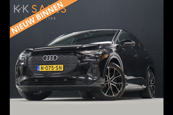 Audi Q4 Sportback e-tron 40 Launch edition Advanced Plus 77 kWh [TREKHAAK INKLAPBAAR, MEMORY SEATS, APPLE CARPLAY, ANDROID, STUURVERWARMING, ADAPTIVE CRUISE, CAMERA, STOELVERWARMING, PDC V+A, CLIMATE, NIEUWSTAAT]